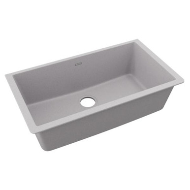 Lavello Elkay Quartz Classic ELGRU13322GR0 - Colore Greige, Installazione Sottotop, Ciotola Singola