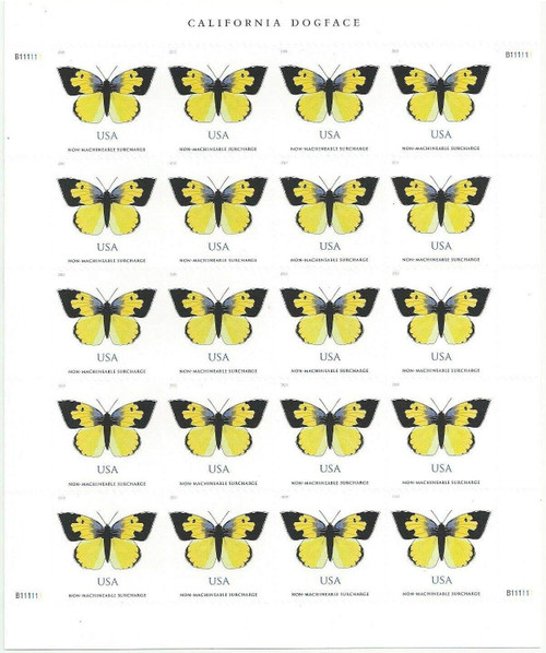 California Dogface Butterfly Forever First Class Postage Stamps - Mailboxes of Flushing