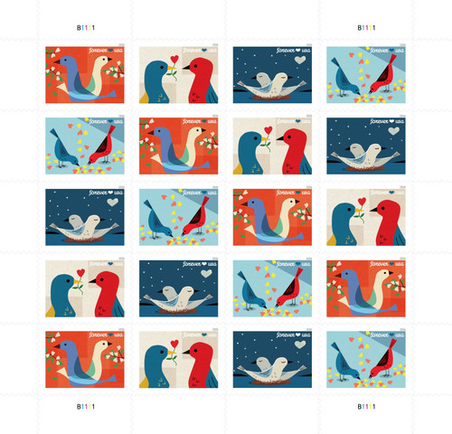 2026 USPS Love Forever Postage Stamps