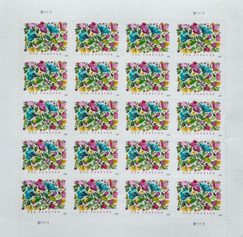 USPS Celebration Blooms Stamps Forever Stamps