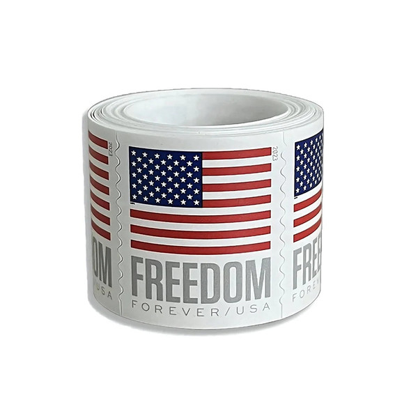 2023 US Flags (Booklets / Rolls) Freedom Forever First Class Postage Stamps - Mailboxes of Flushing
