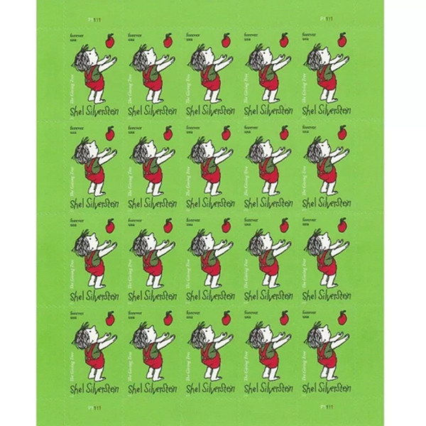 USPS Shel Silverstein USPS Forever Postage Stamps
