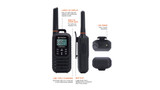 EXG100-2PK Handheld 1.0W UHF Radio Twin Pack Kit