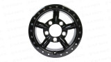 Defender 5-Pipe Alloy Rim, 8x16 Gloss Black