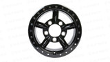 Defender 5-Pipe Alloy Rim, 8x16 Gloss Black