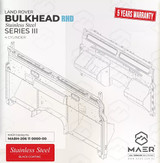 Series 3 Stainless Firewall 4Cyl RHD