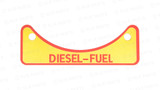 Diesel Fuel Decal