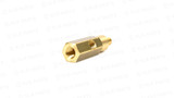 Brass T Piece, 6x6 Oil Pressure Switch