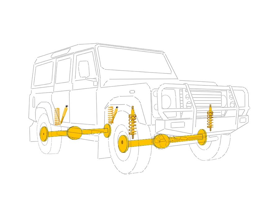 Axles, Diffs and Propshafts