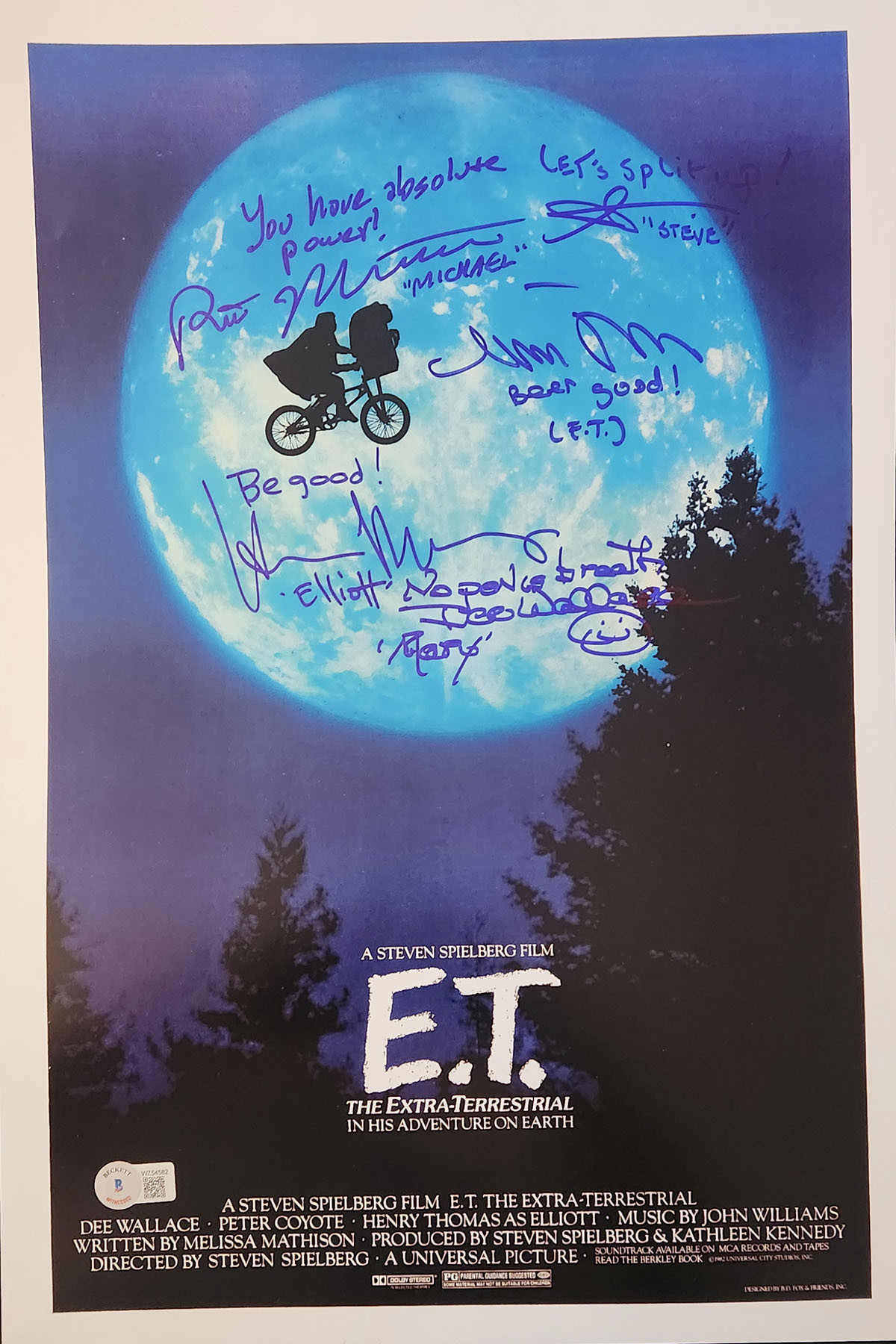signed poster