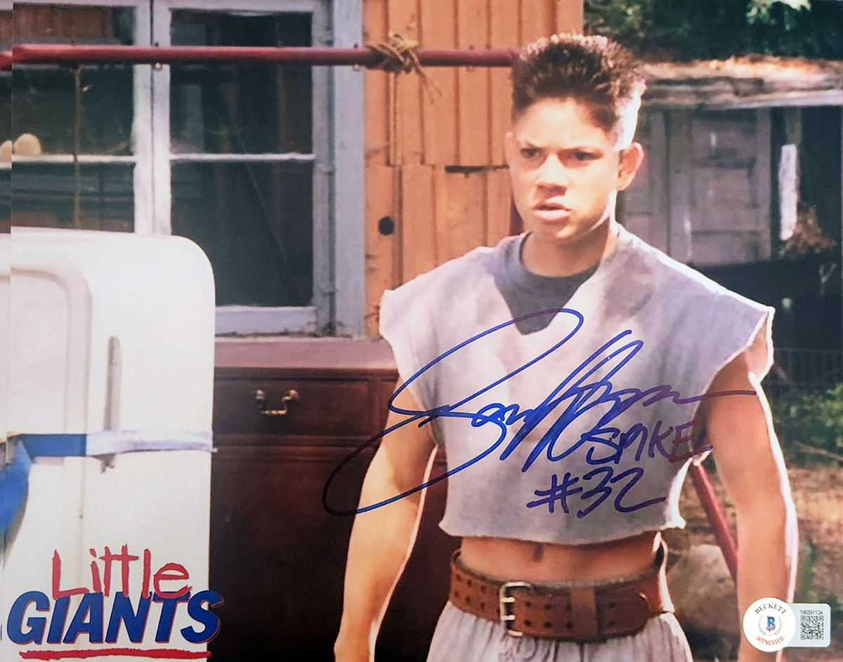SAM HORRIGAN AUTOGRAPHED LITTLE GIANTS PHOTO 13