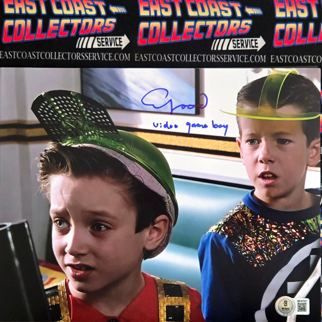 Elijah Wood Autographed Back to the Future Photo 10