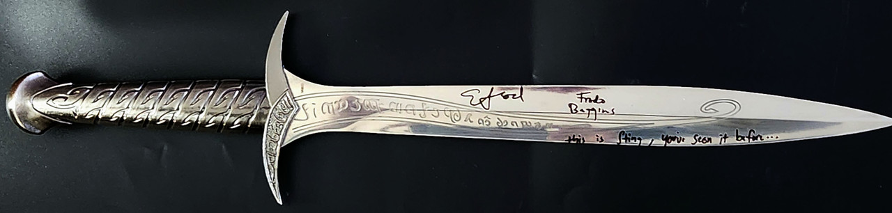 Elijah Wood Autographed Sting Sword