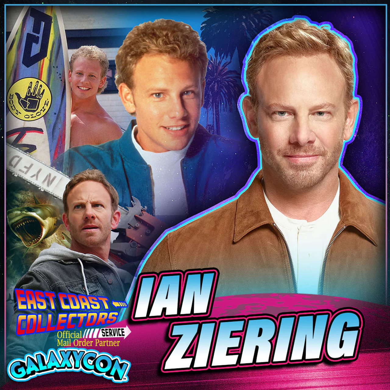 Ian Ziering Pre-Order Autograph