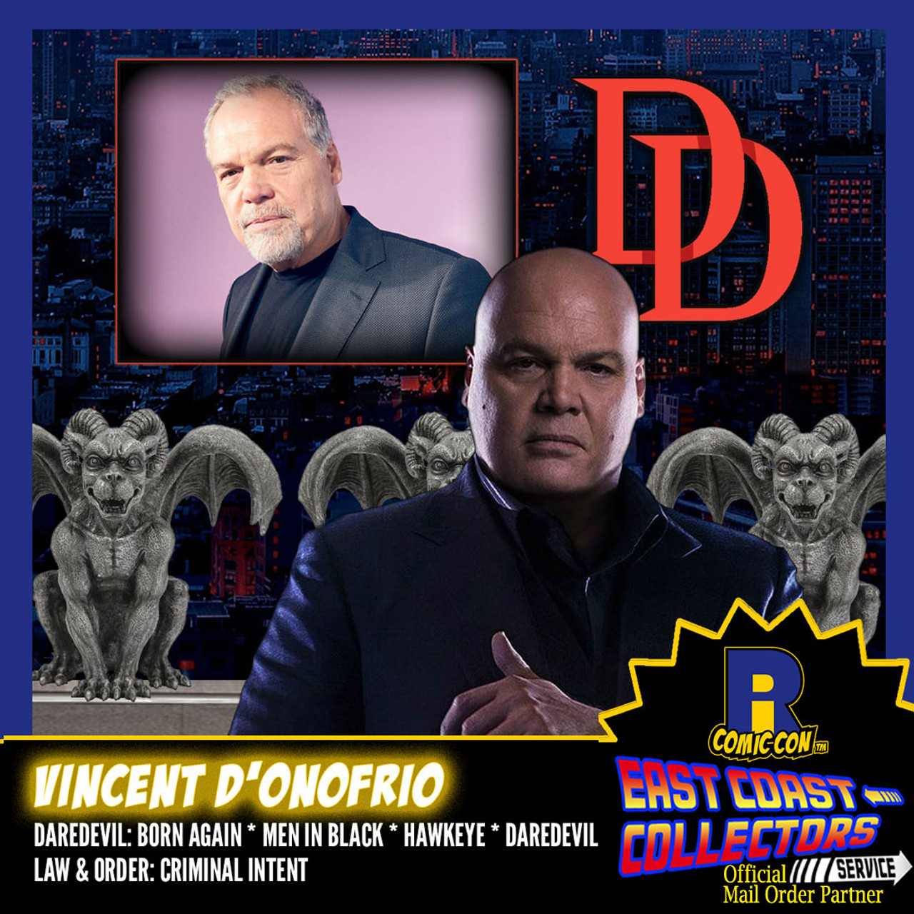 Vincent D'Onofrio Pre-Order Autograph