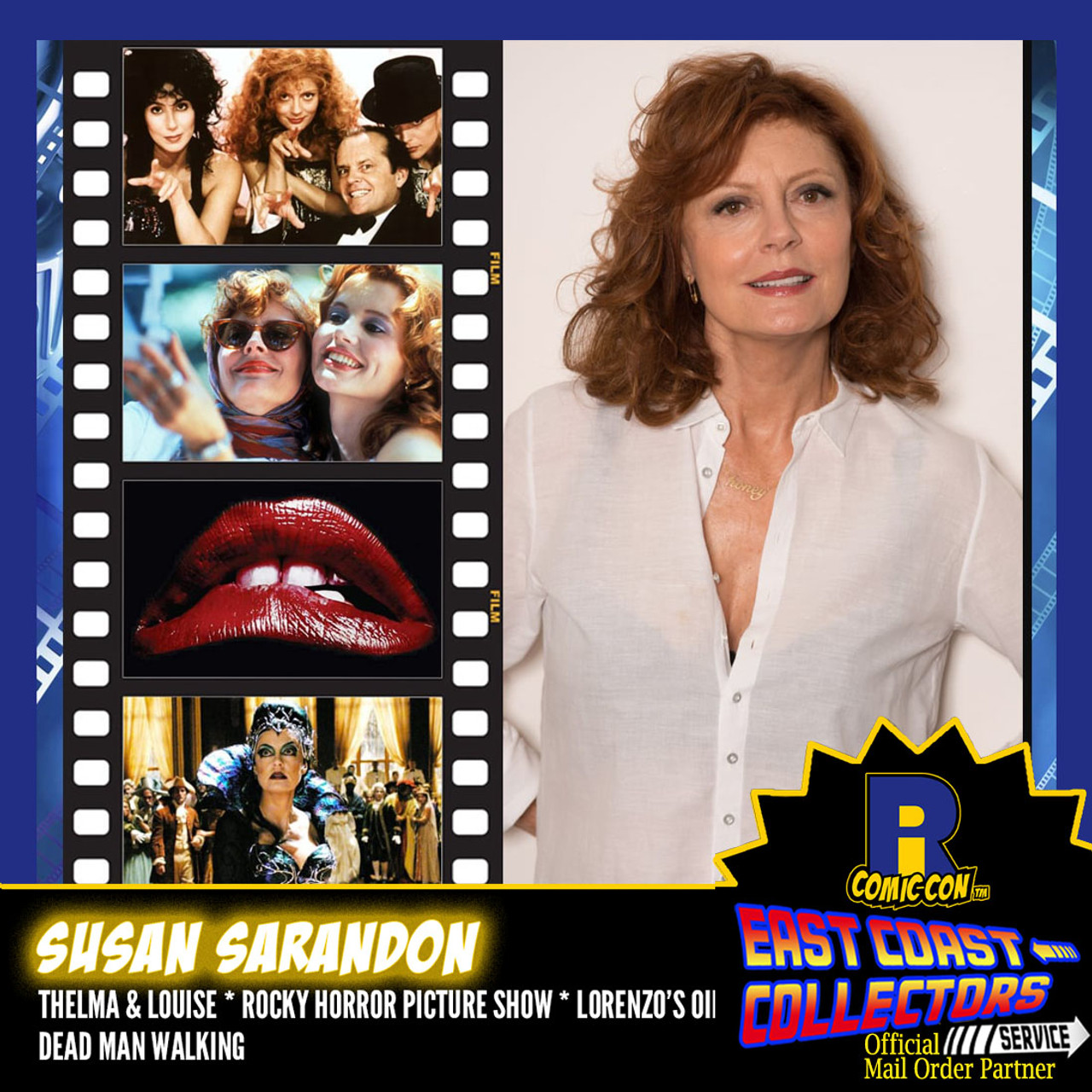 Susan Sarandon Pre Order Autograph