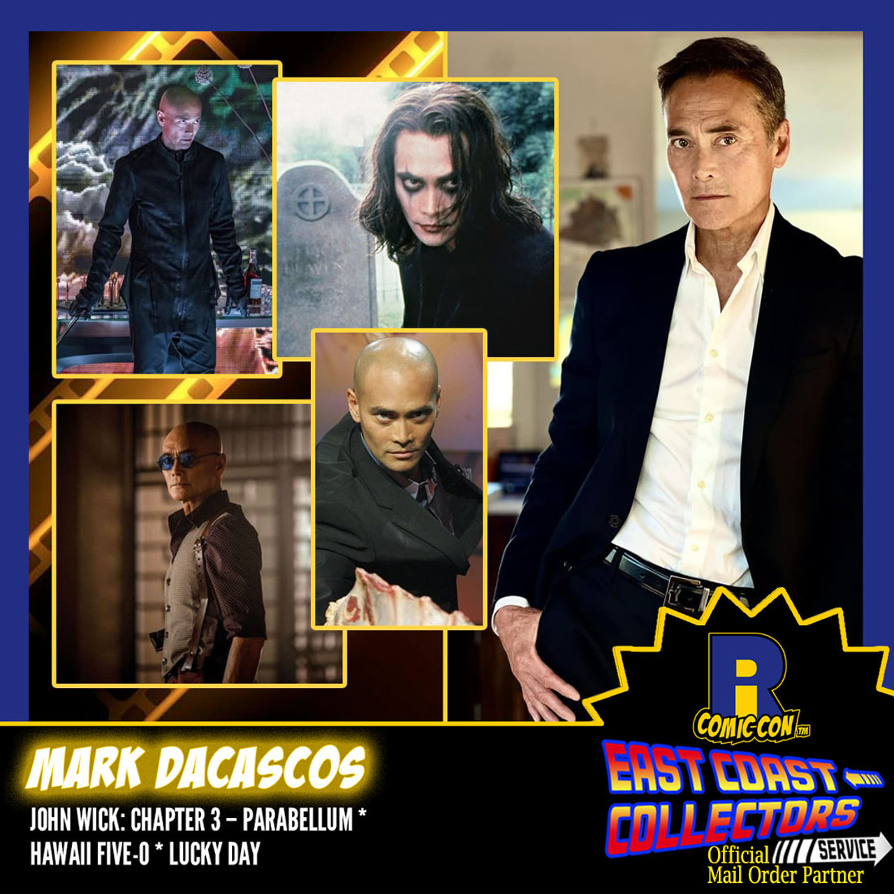 Mark Dacascos Pre-Order Autograph