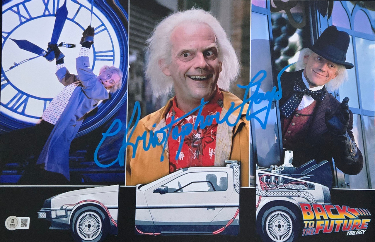 BACK TO THE FUTURE AUTOGRAPHED ITEMS