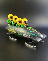 Cool Runnings Cast Autographed Die Cast Bobsled