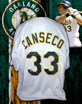 Jose Canseco Autographed Oakland Athletics Rookie of the Year Jersey