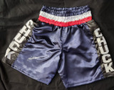 Chuck Wepner Autographed Black Boxing Trunks