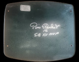 Jim Plunkett Autographed Super Bowl MVP Oakland Raiders Seatback
