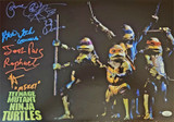Teenage Mutant Ninja Turtles Autographed 12x18 Photo 3