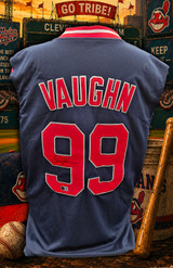 Charlie Sheen Autographed Major League Indians Sleeveless Jersey