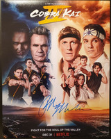 Ralph Macchio Autographed Cobra Kai Season 4 11x14 Photo