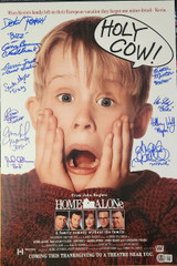 Home Alone Cast Autographed Home Alone 12x18 Mini Movie Poster 12DAYS