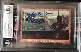 Jeff Cohen Autographed 1985 Goonies Topps Spotted by Chunk Card