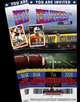 Vinny Testaverde Pre-Order Autograph