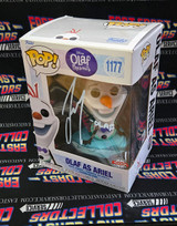 Josh Gad Autographed Disney's Olaf as Ariel Funko Pop