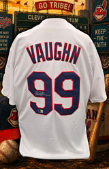 Charlie Sheen Autographed Major League Indians White Jersey