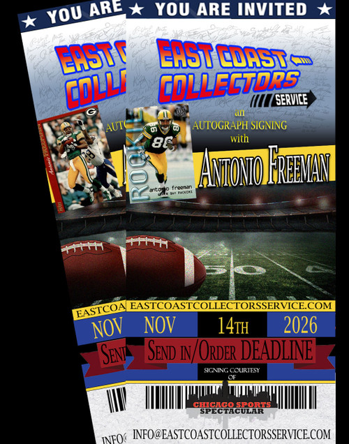 Antonio Freeman Pre-Order Autograph