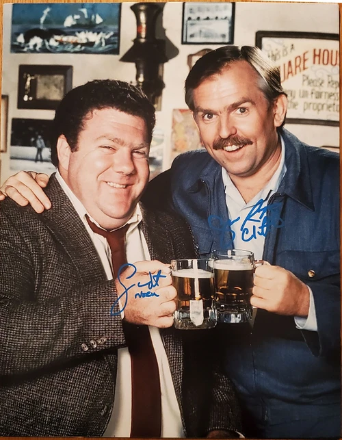 Cheers Cast Autographed 11x14 Photo 3