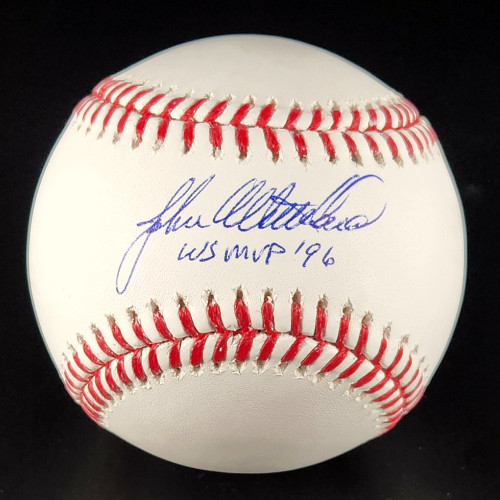 John Wetteland Autographed World Series MVP Baseball