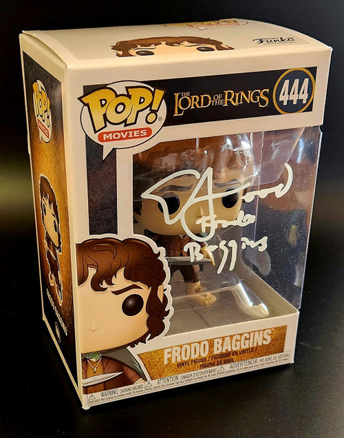 Elijah Wood Autographed Lord Of the Rings 444 Funko Pop - alternate view 2