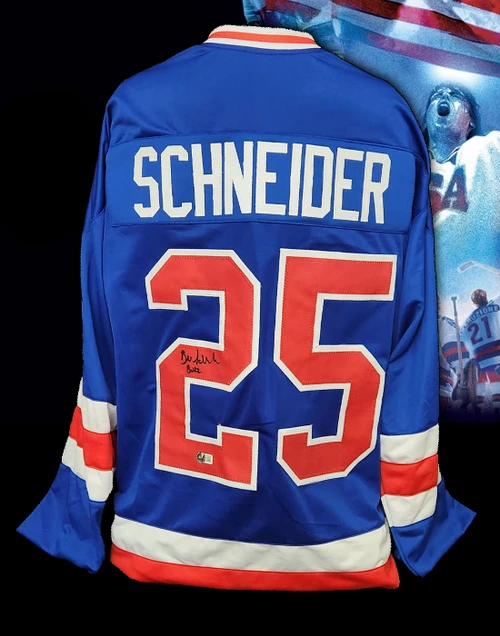 Billy Schneider Autographed USA Hockey Jersey - alternate view 2