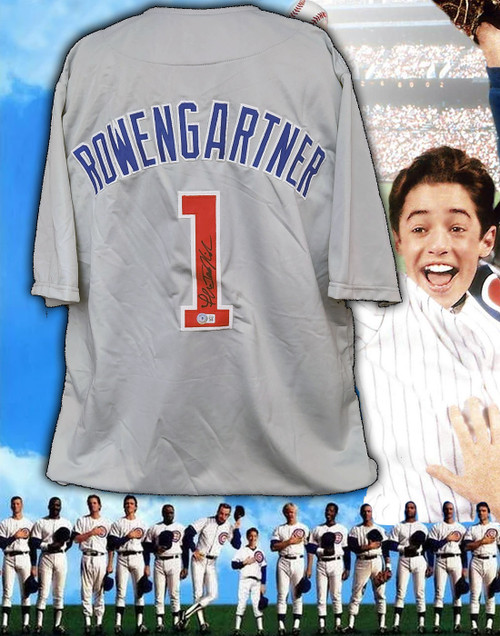 Thomas Ian Nicholas Autographed Chicago Cubs Rookie of the Year Away Jersey