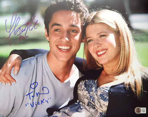 Tara Reid & Thomas Ian Nicholas Autographed American Pie 11x14 Photo 2