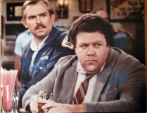 Cheers Cast Autographed 11x14 Photo 4