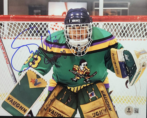 Shaun Weiss Autographed Mighty Ducks Photo 6