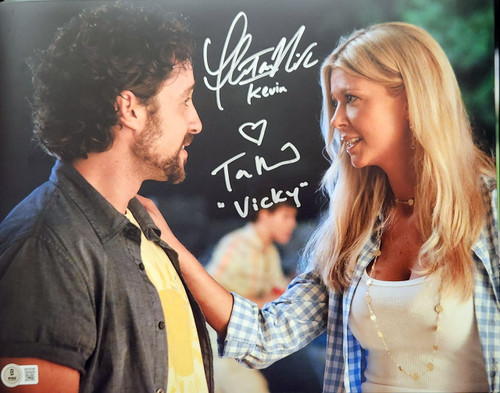 Tara Reid & Thomas Ian Nicholas Autographed American Pie Photo 1