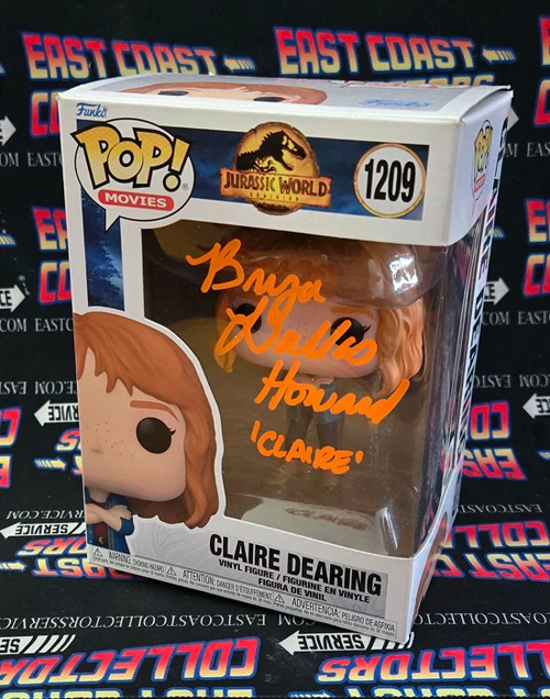 Bryce Dallas Howard Autographed Jurassic World Funko Pop 1209