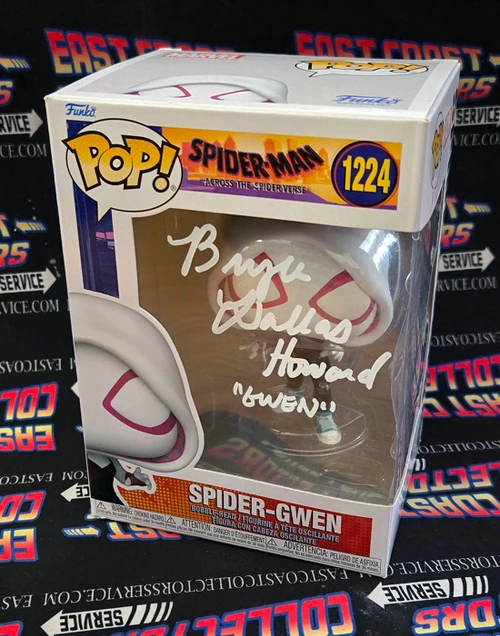 Bryce Dallas Howard Autographed Spider-Gwen Funko Pop 1224