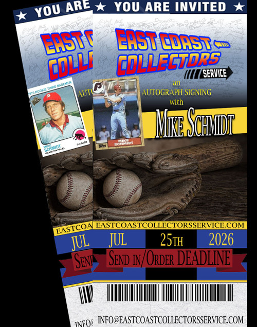 Mike Schmidt Pre-Order Autograph