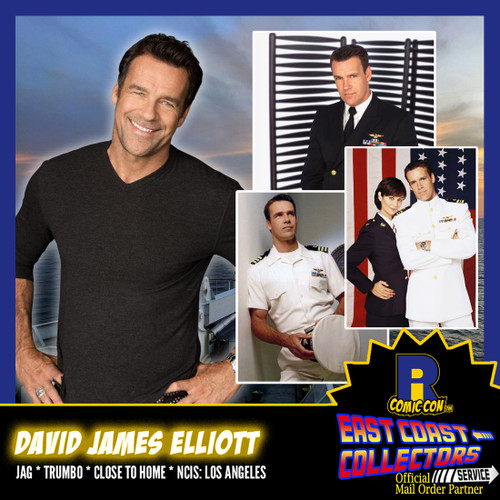 David James Elliott Pre-Order Autograph