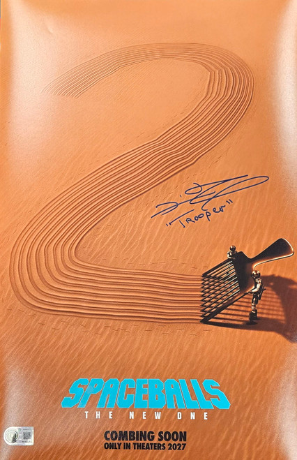 Tim Russ Autographed Spaceballs 2 Mini Poster