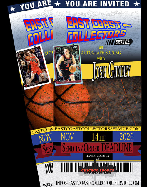 Josh Giddey Pre-Order Autograph